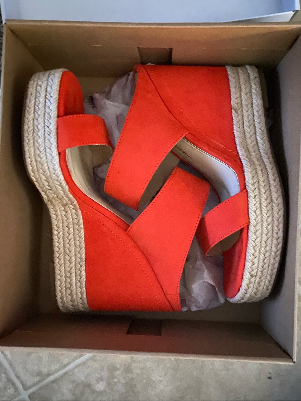 Jessica Simpson Coral Espadrille Wedge Sandals